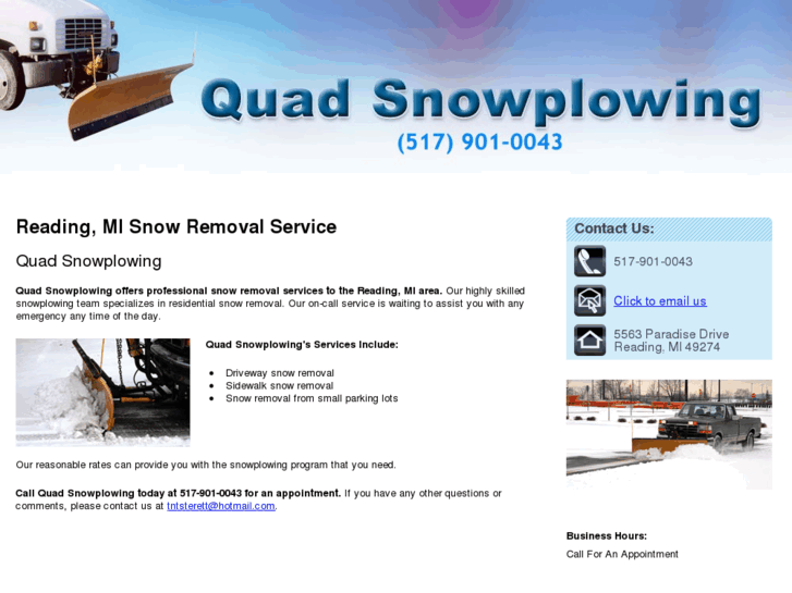 www.quadsnowplowing.com