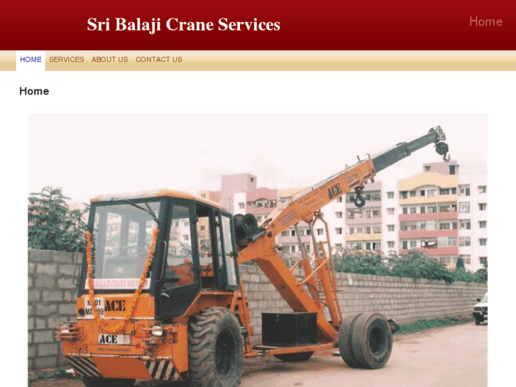 www.sribalajicraneservices.com