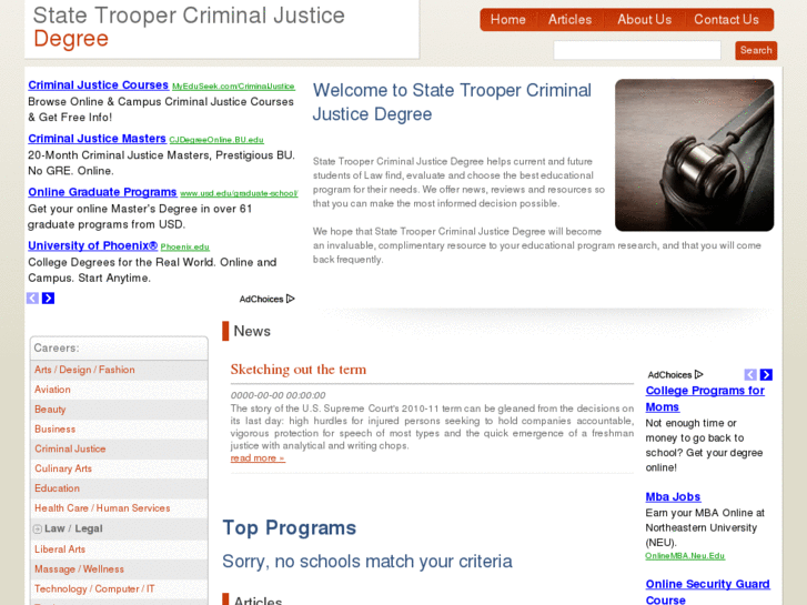 www.statetroopercriminaljusticedegree.com