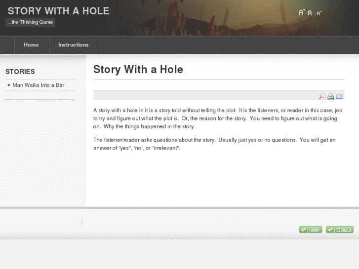 www.storywithahole.com