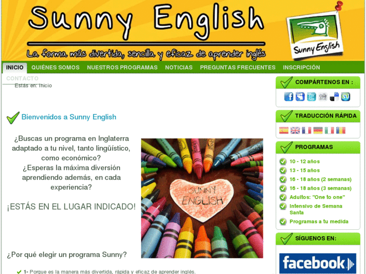 www.sunnyenglish.es