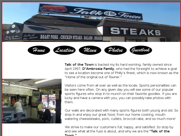 www.talkofthetowncheesesteaks.com