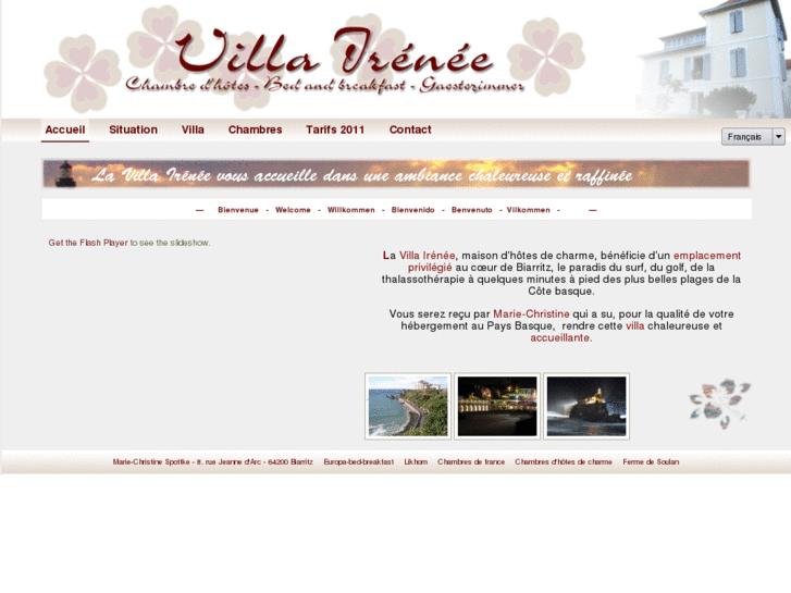 www.villairenee-biarritz.com