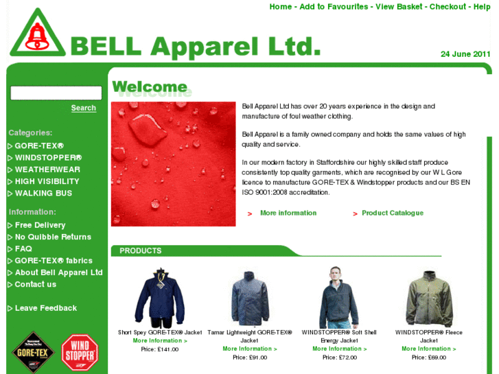 www.bell-apparel.co.uk