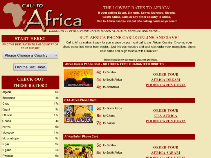 www.calltoafrica.com