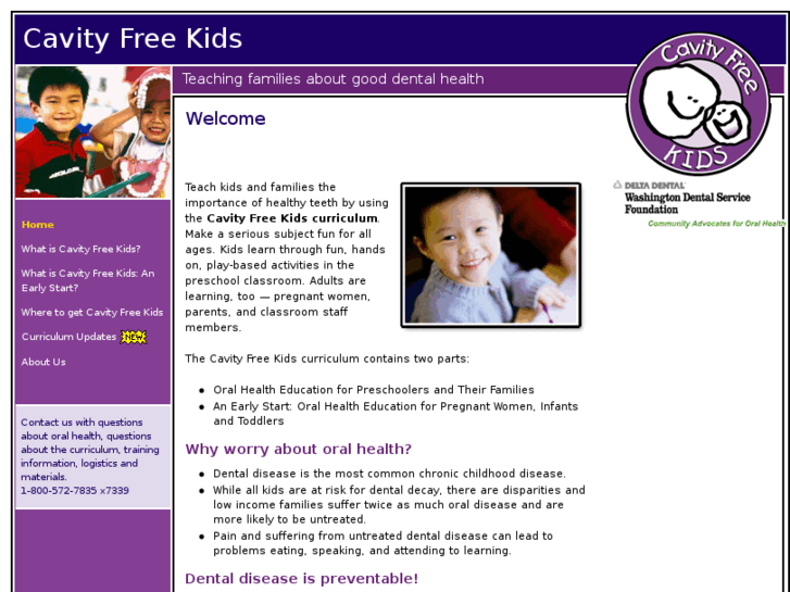 www.cavityfreekids.org