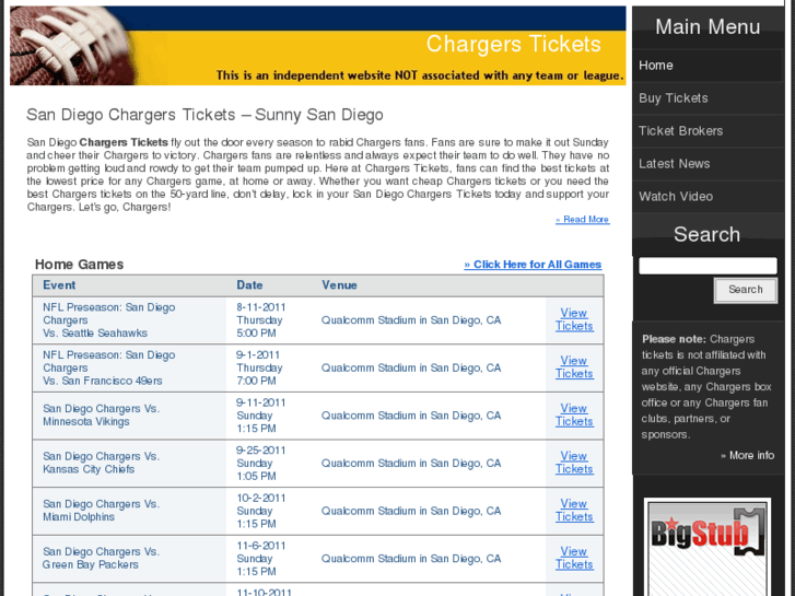 www.chargerstickets.info