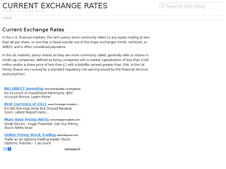 www.currentexchangerates.org