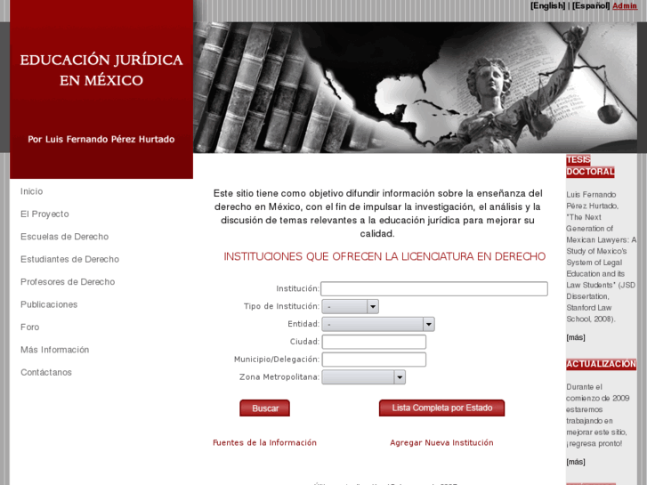 www.educacionjuridica.org