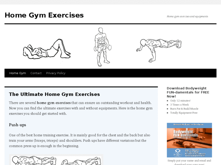 www.ehomegymexercises.com