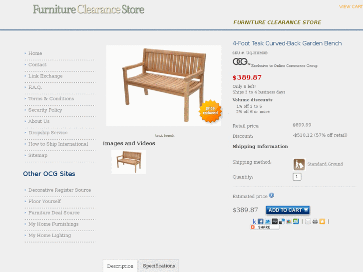 www.furnitureclearancestore.net