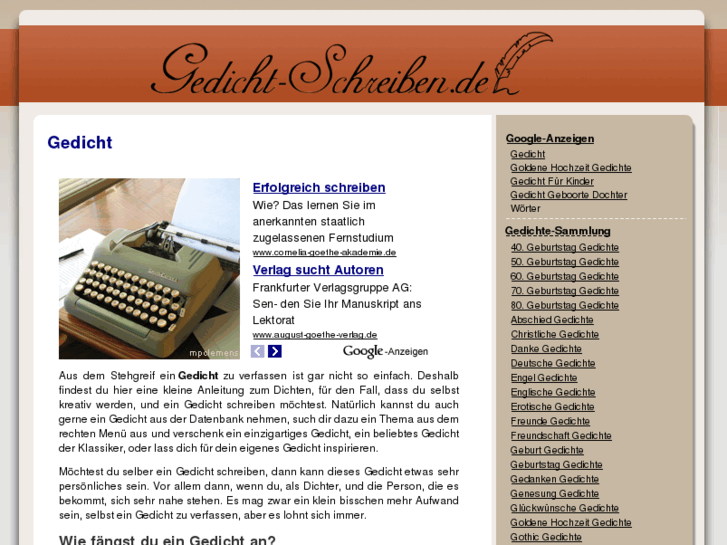 www.gedicht-schreiben.de