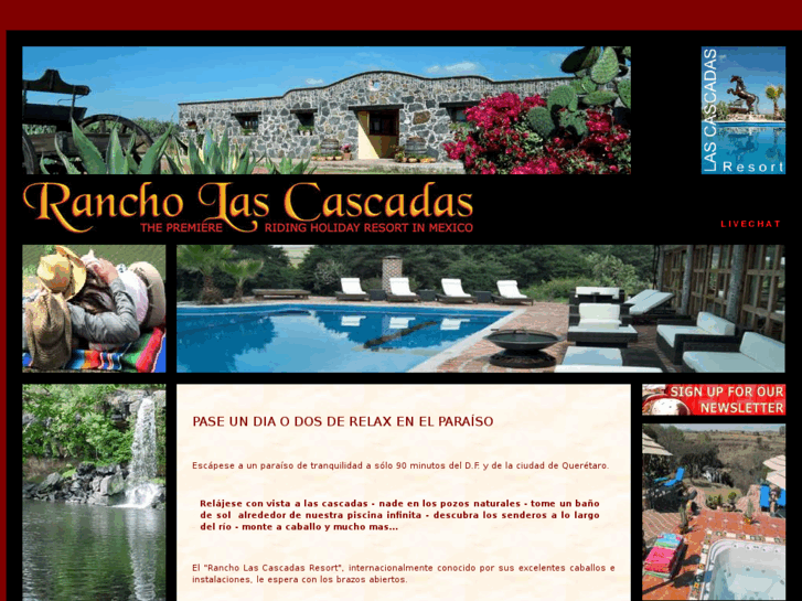 www.lascascadasresort.com