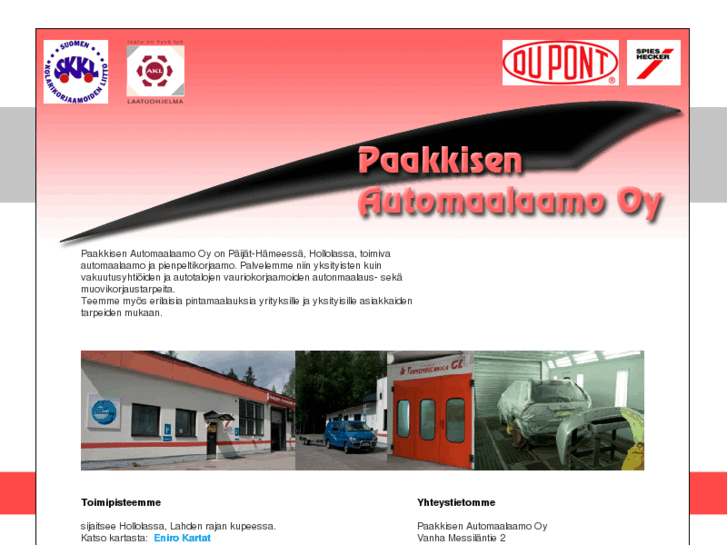 www.paakkisenautomaalaamo.com