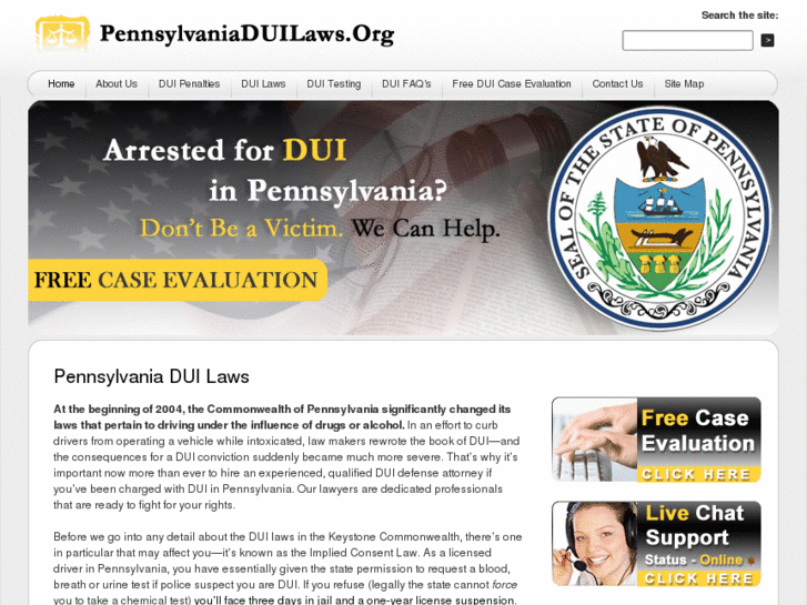 www.pennsylvaniaduilaws.org