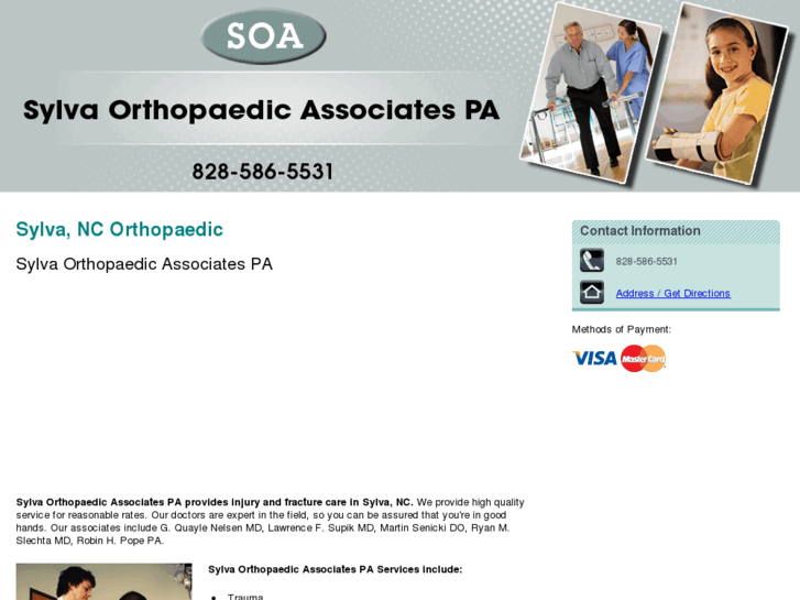 www.sylvaorthopaedicassociatespa.com