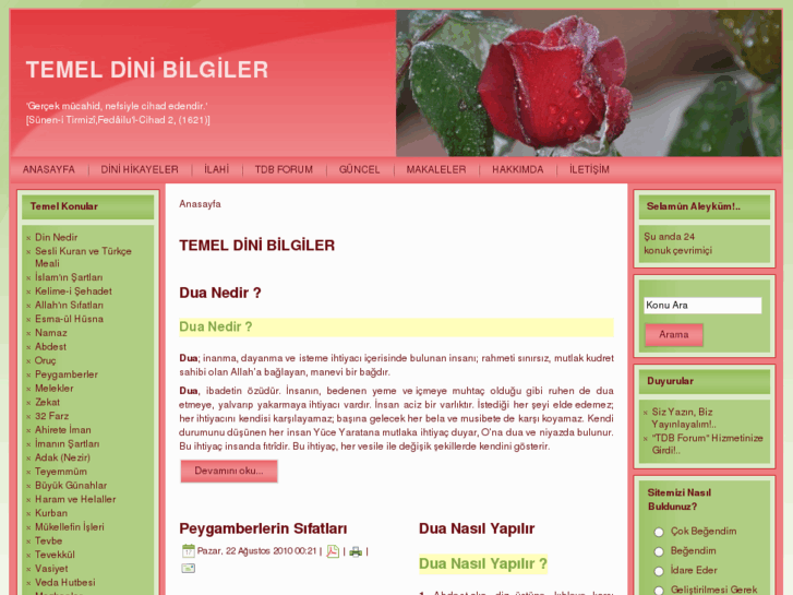 www.temeldinibilgiler.net