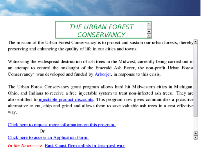 www.urbanforestconservancy.org