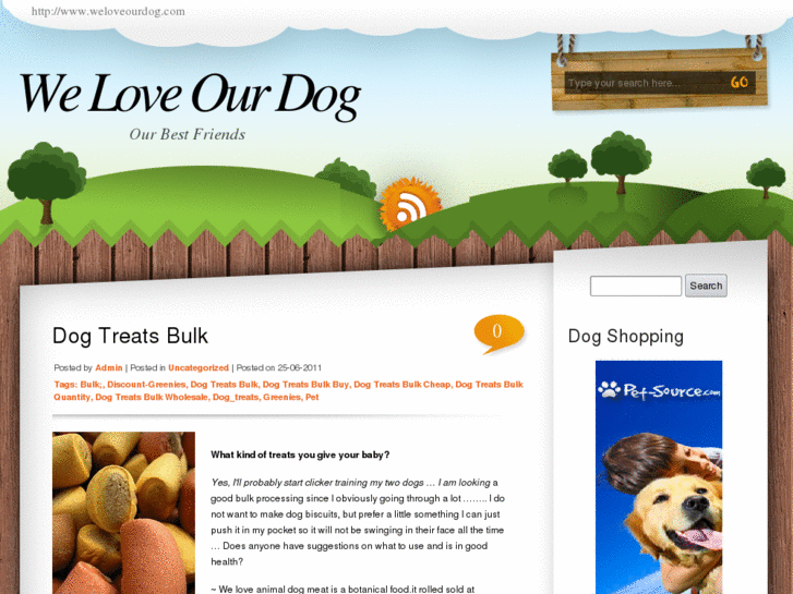 www.weloveourdog.com