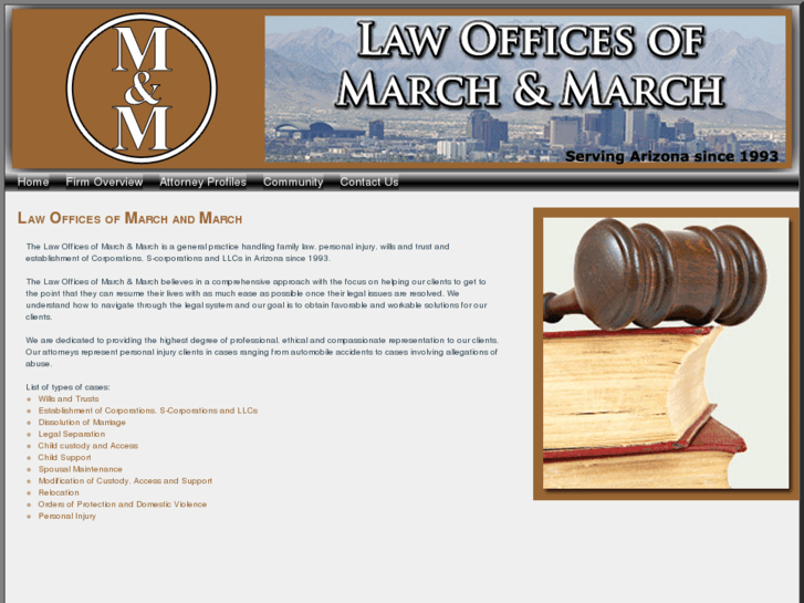 www.attorneymarch.com