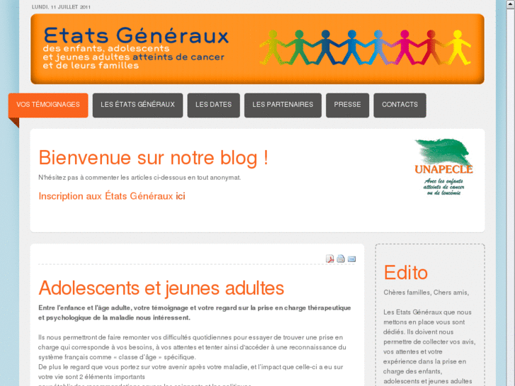 www.etatsgenerauxdescancersdelenfant.com