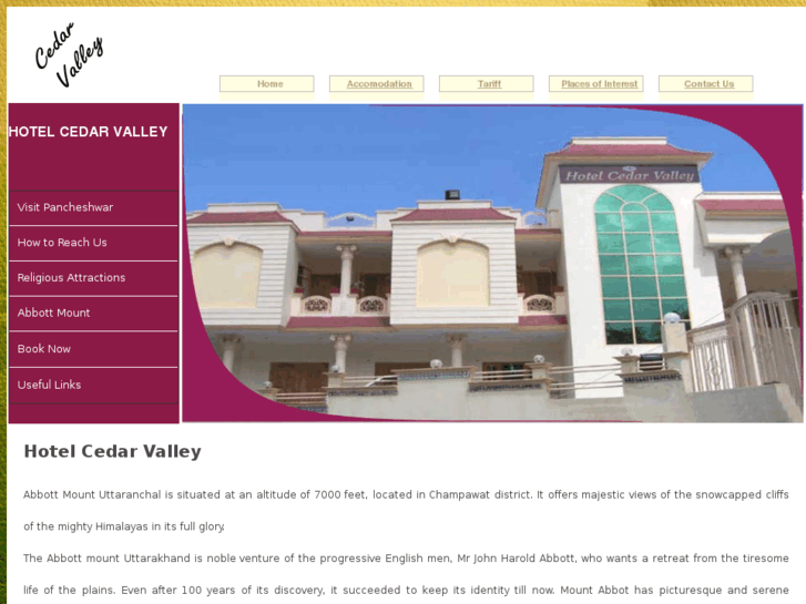 www.hotelcedarvalley.com