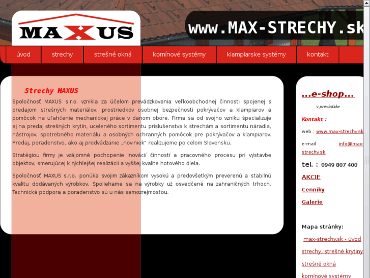 www.max-strechy.sk