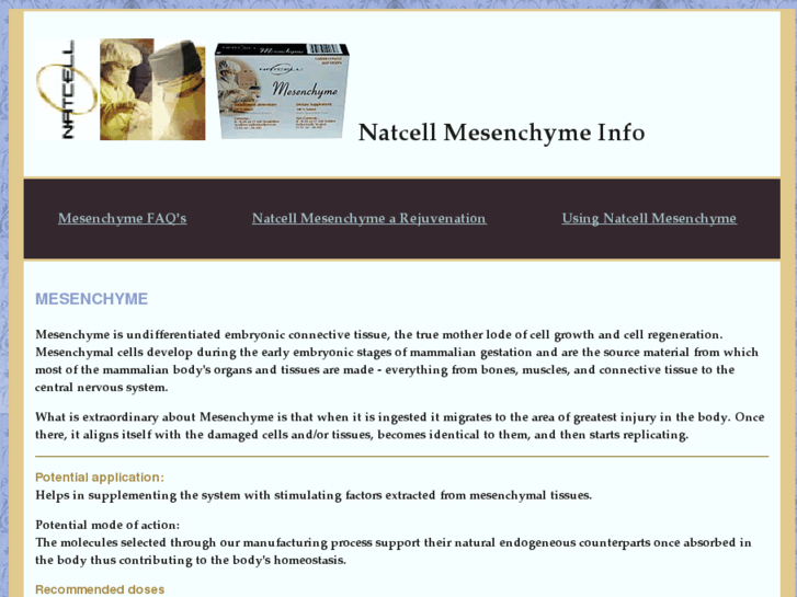 www.mesenchyme.org