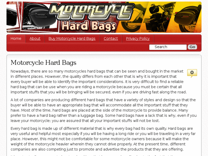 www.motorcyclehardbags.net