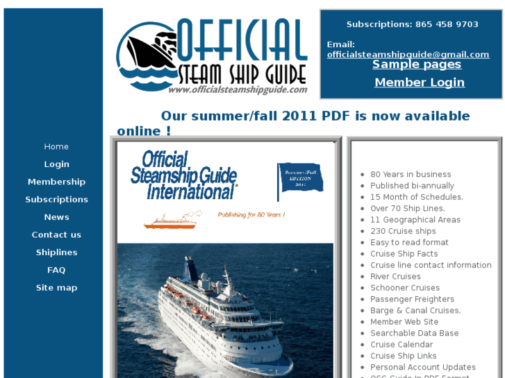 www.officialsteamshipguide.com