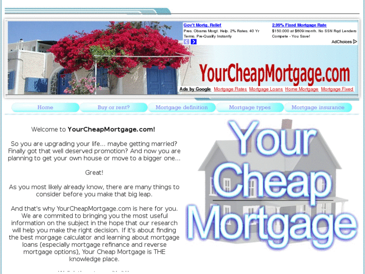 www.yourcheapmortgage.com