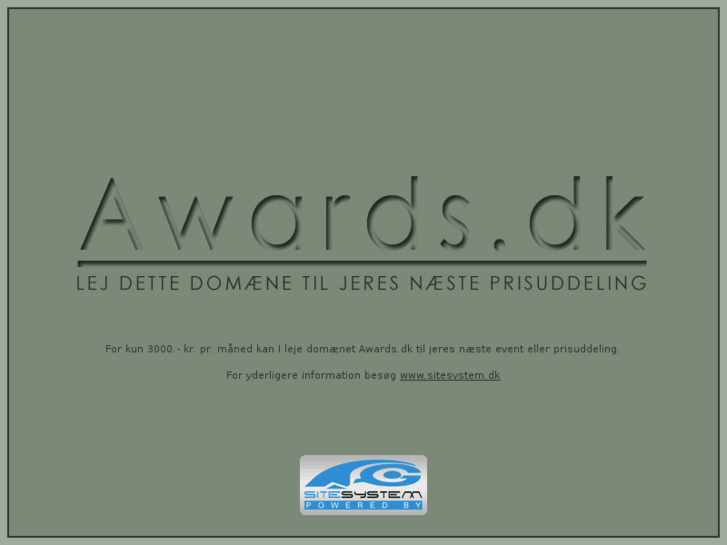 www.awards.dk
