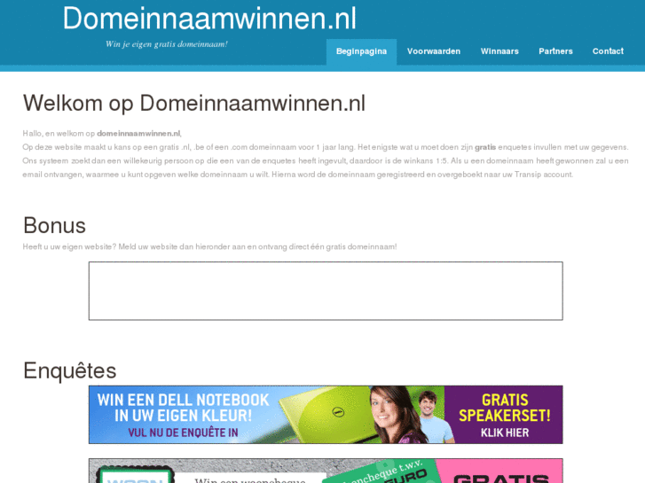 www.domeinnaamwinnen.nl