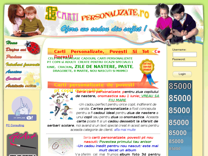 www.ecartipersonalizate.ro