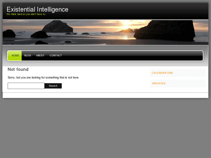 www.existentialintelligence.com