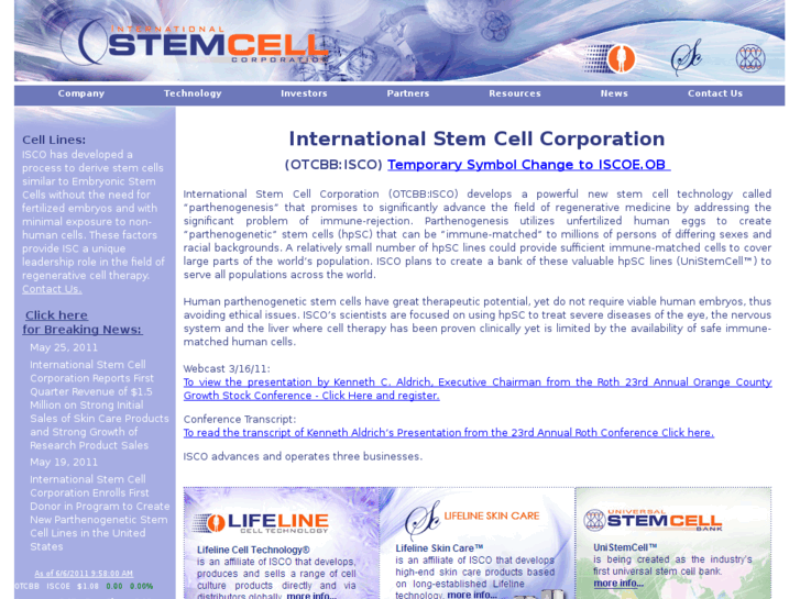 www.internationalstemcell.com