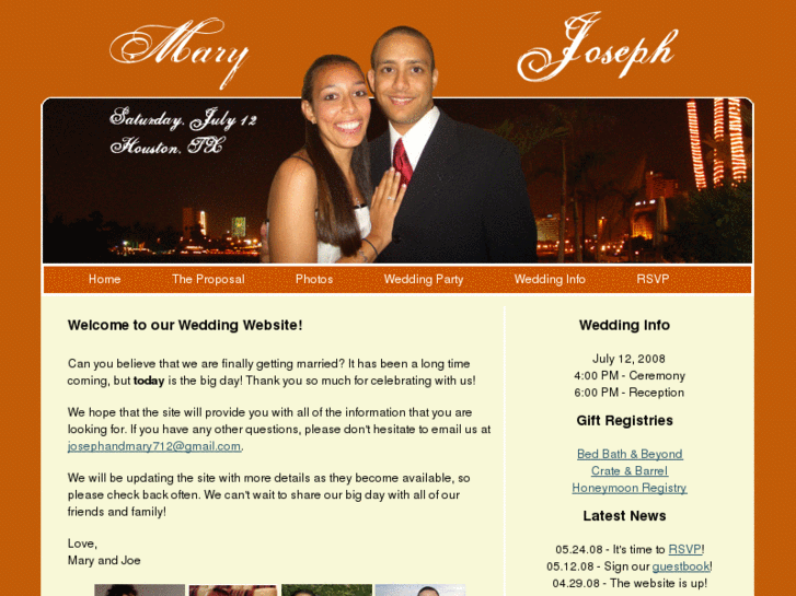 www.joeandmary.net