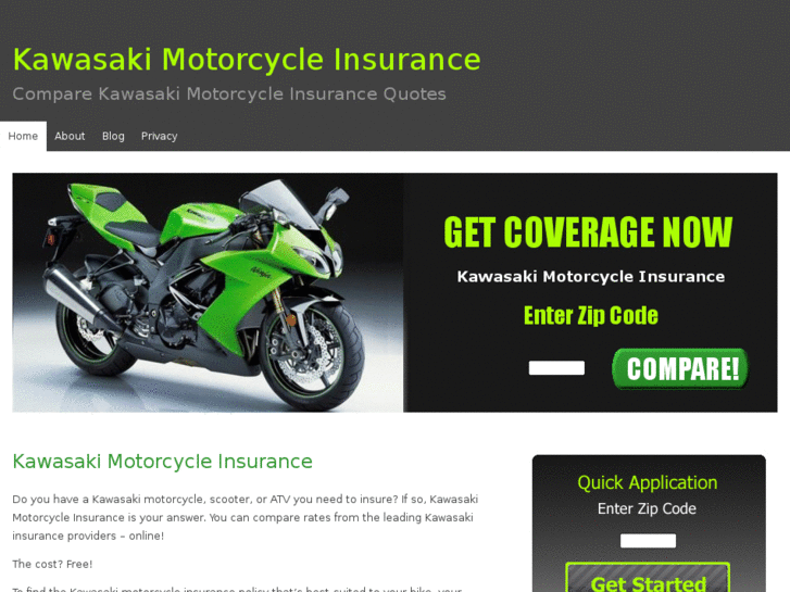 www.kawasakimotorcycleinsurance.com