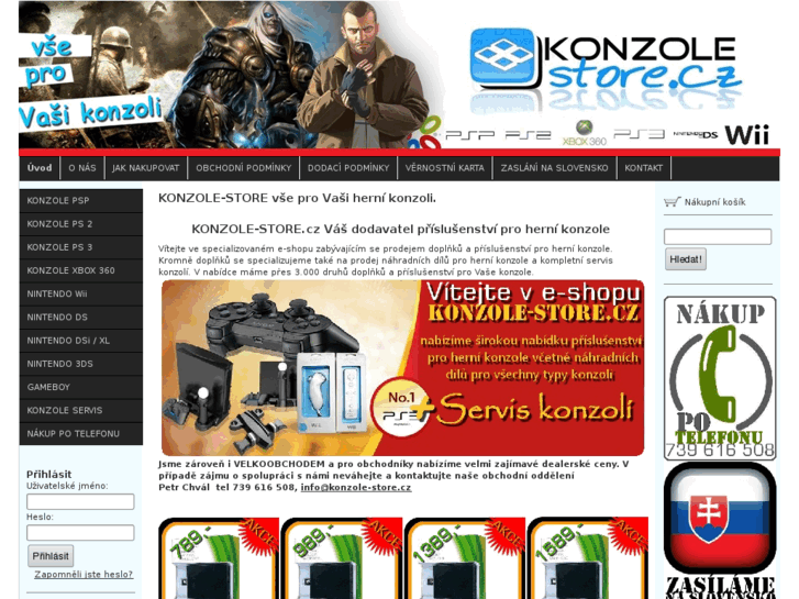 www.konzole-store.cz