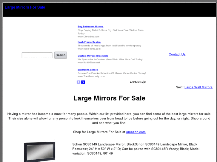 www.largemirrorsforsale.com