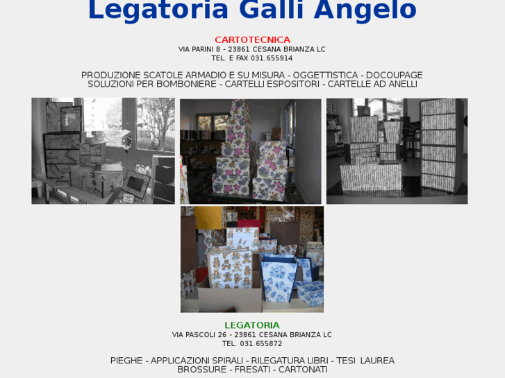 www.legatoriagalli.com