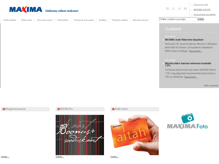 www.maxima.ee