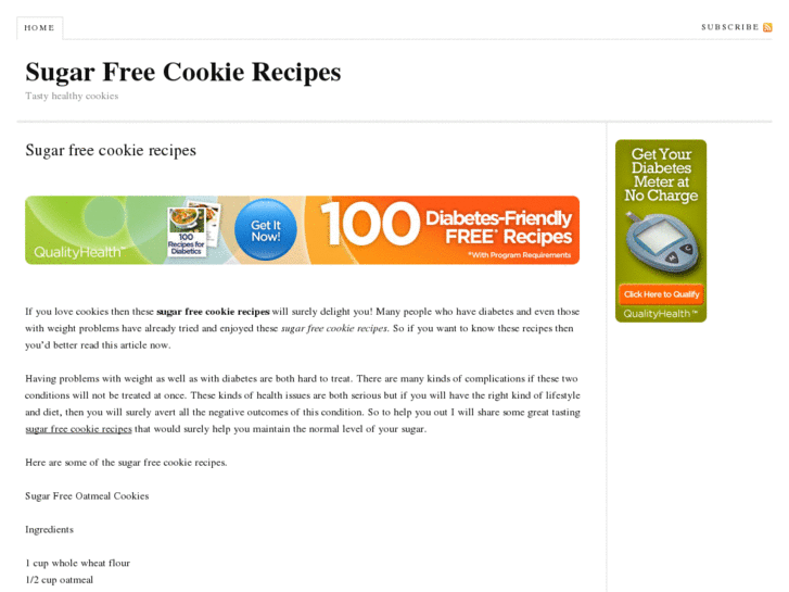 www.sugarfreecookierecipes.org