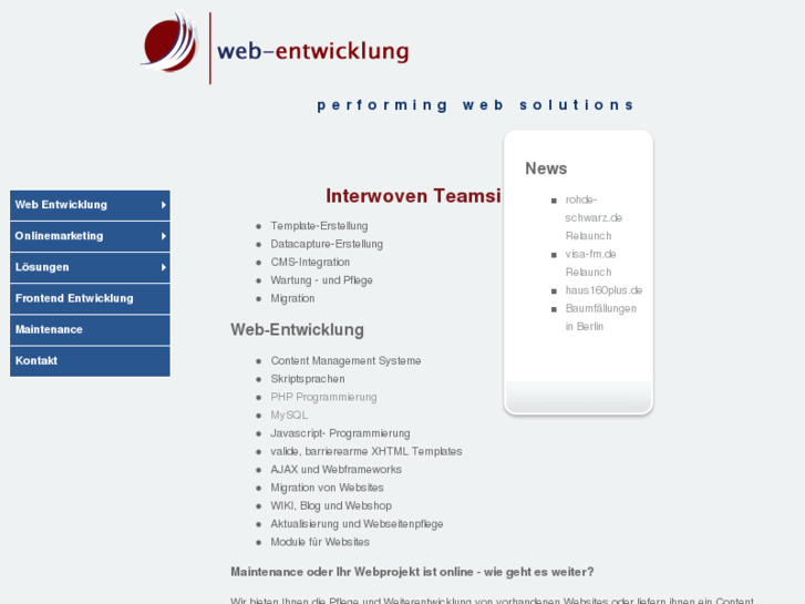 www.web-entwicklung.biz