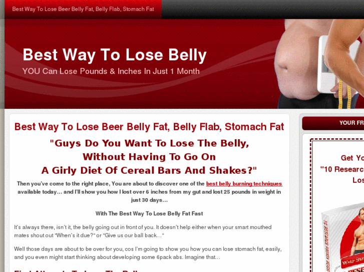 www.bestwaytolosebelly.com