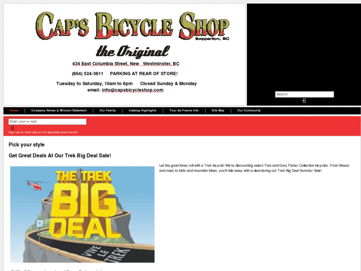 www.capsbicycleshop.com