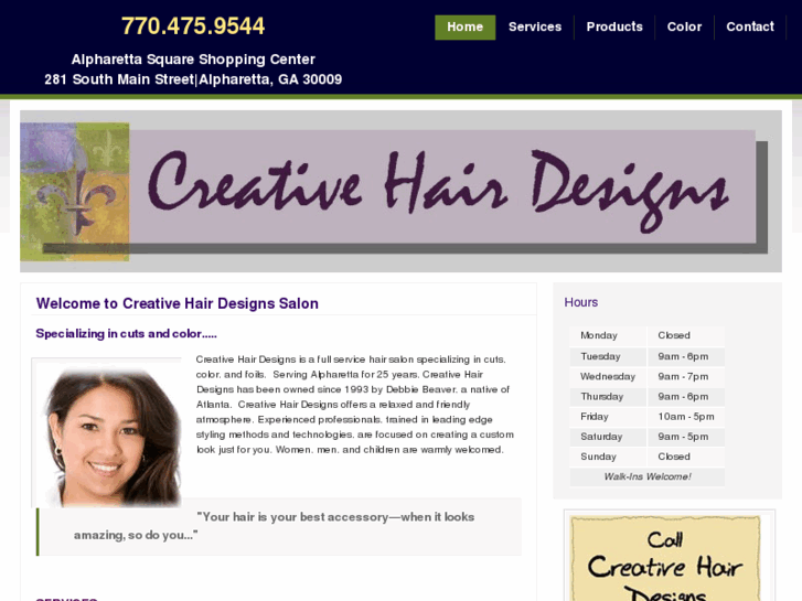 www.creativehairdesigns-alpharetta.com