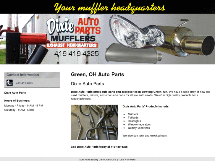 www.dixieautopartsbg.com