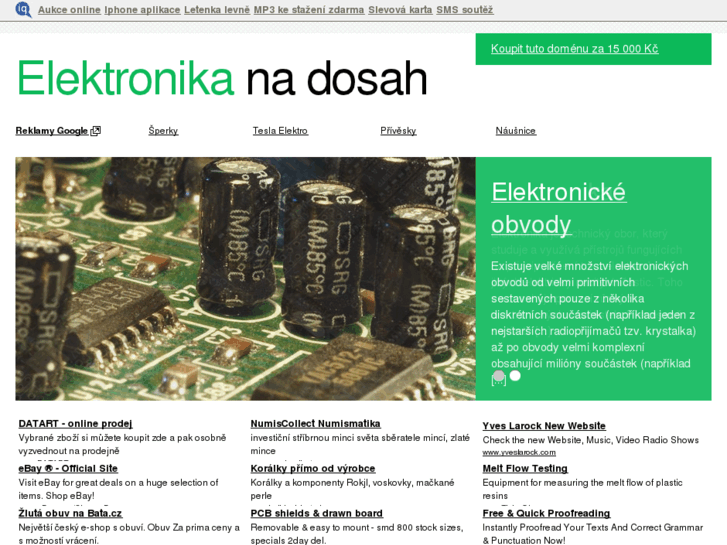 www.elektronikanadosah.cz