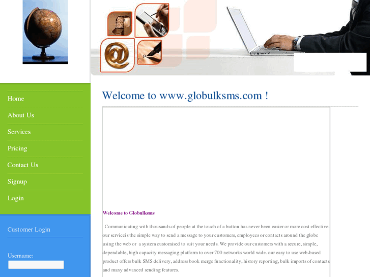 www.globulksms.com